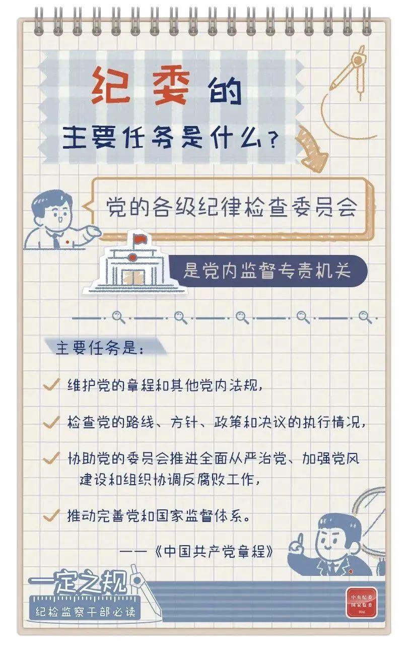 一定之规：纪委的主要任务是什么？